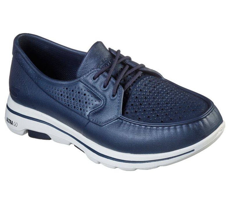 Skechers Cali Gear: Gowalk 5 - Cruiser - Mens Boat Shoes Navy [AU-HU1891]